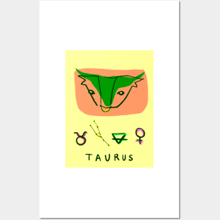 Taurus Warm Earth Baby Posters and Art